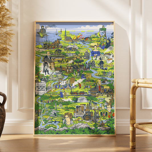 Wimmelbild "Deutschland im Vormärz"