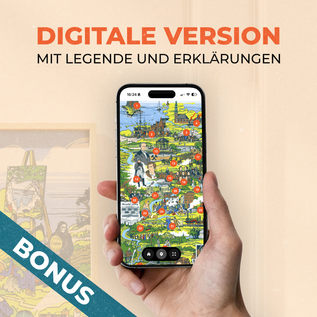Wimmelbild "Deutschland im Vormärz"
